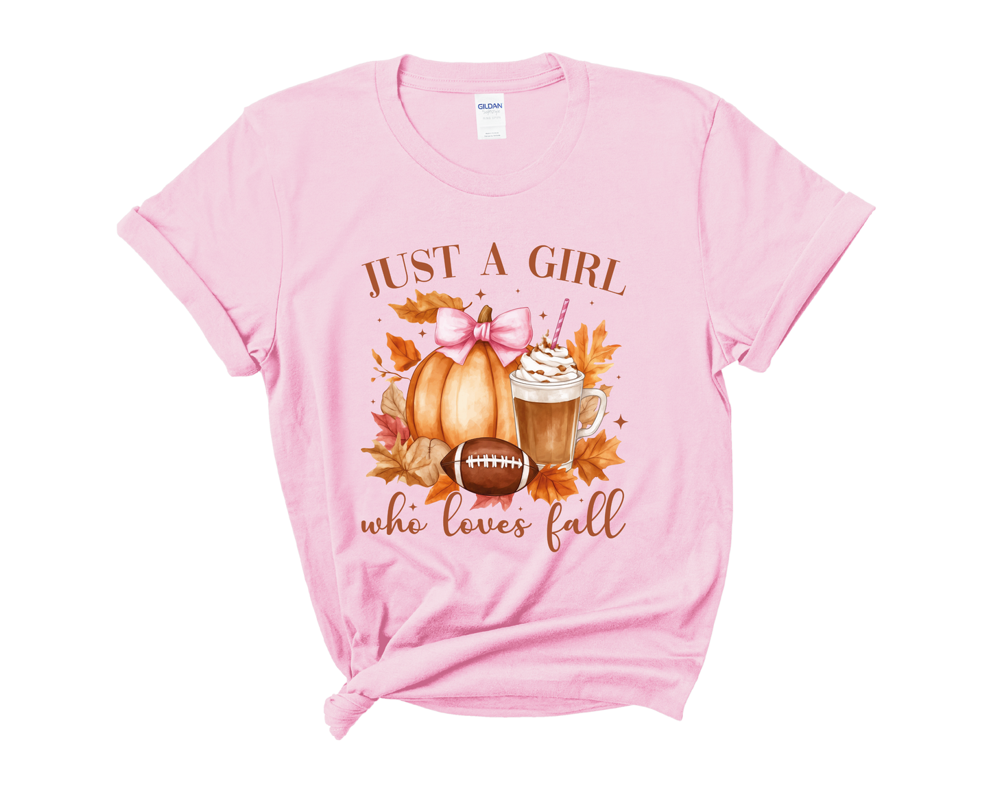 “Just a girl who loves fall” Tee