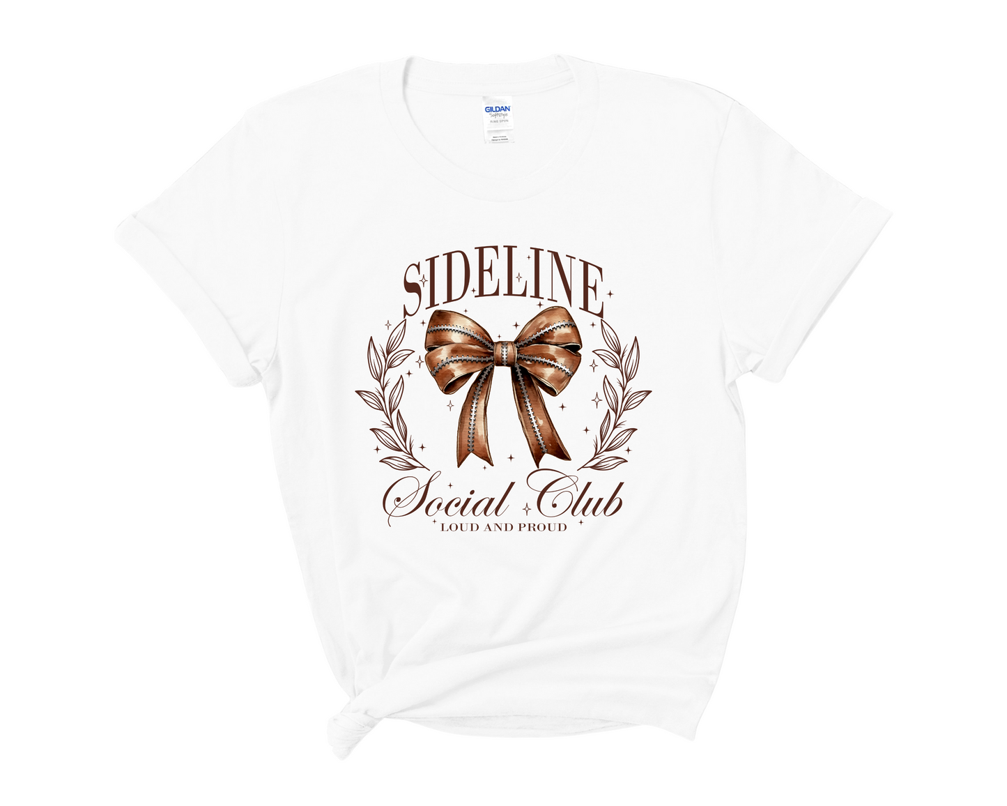 “Sideline social club” Tee