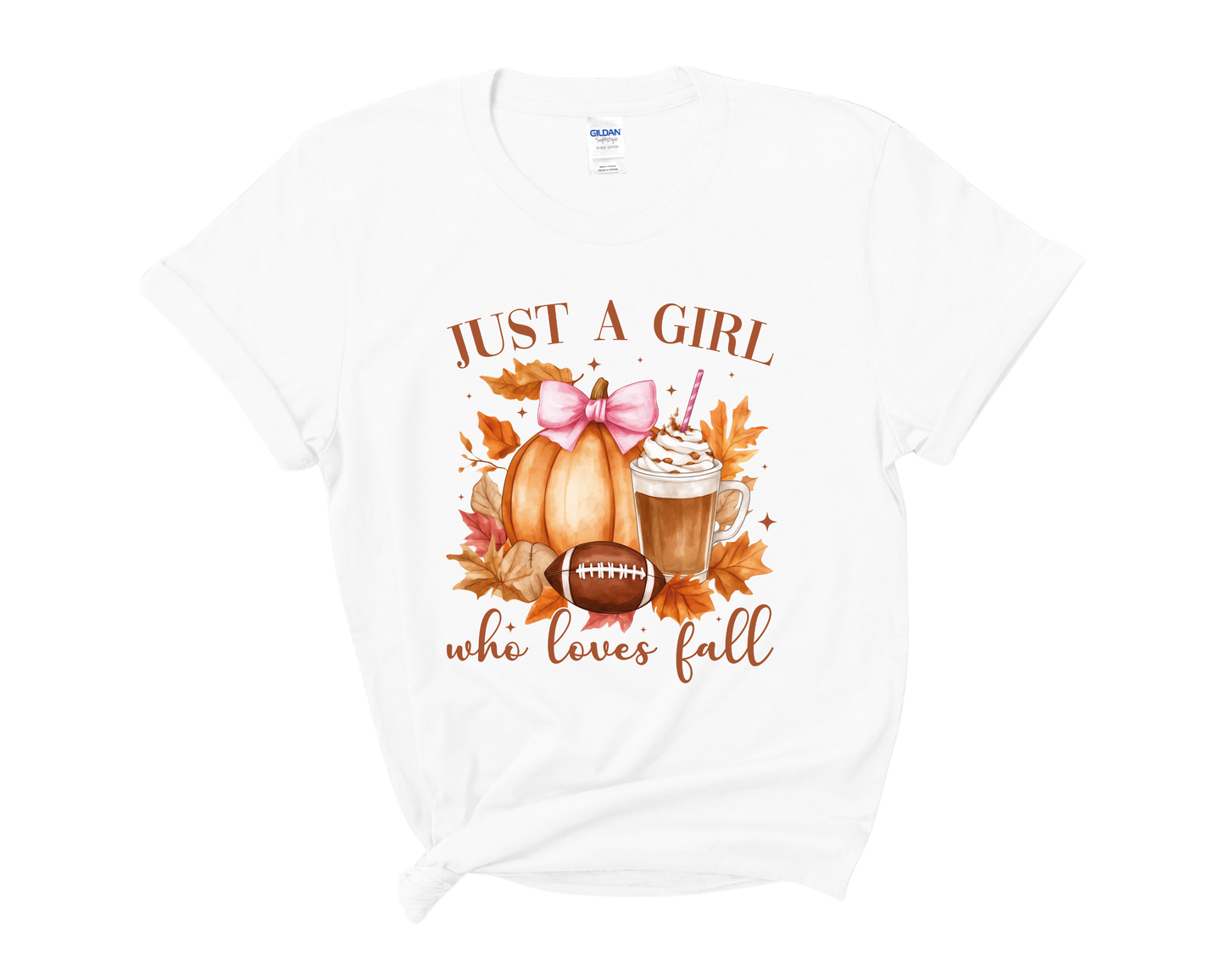 “Just a girl who loves fall” Tee