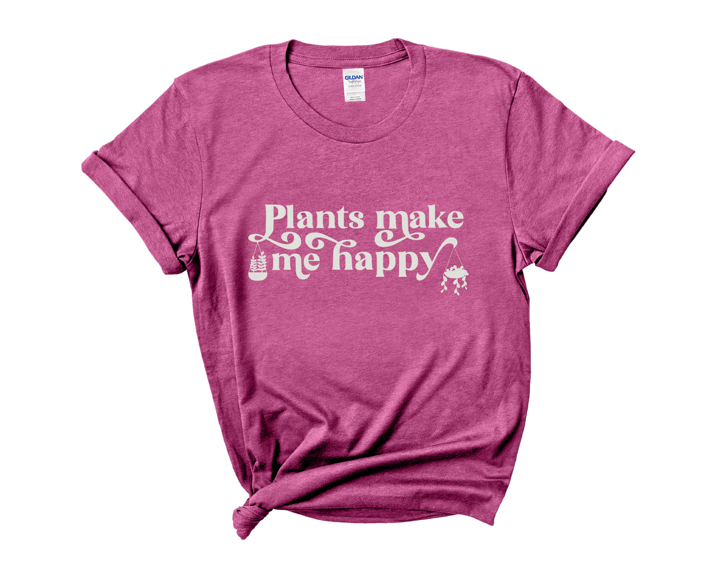 “Plants make me Happy” Tee