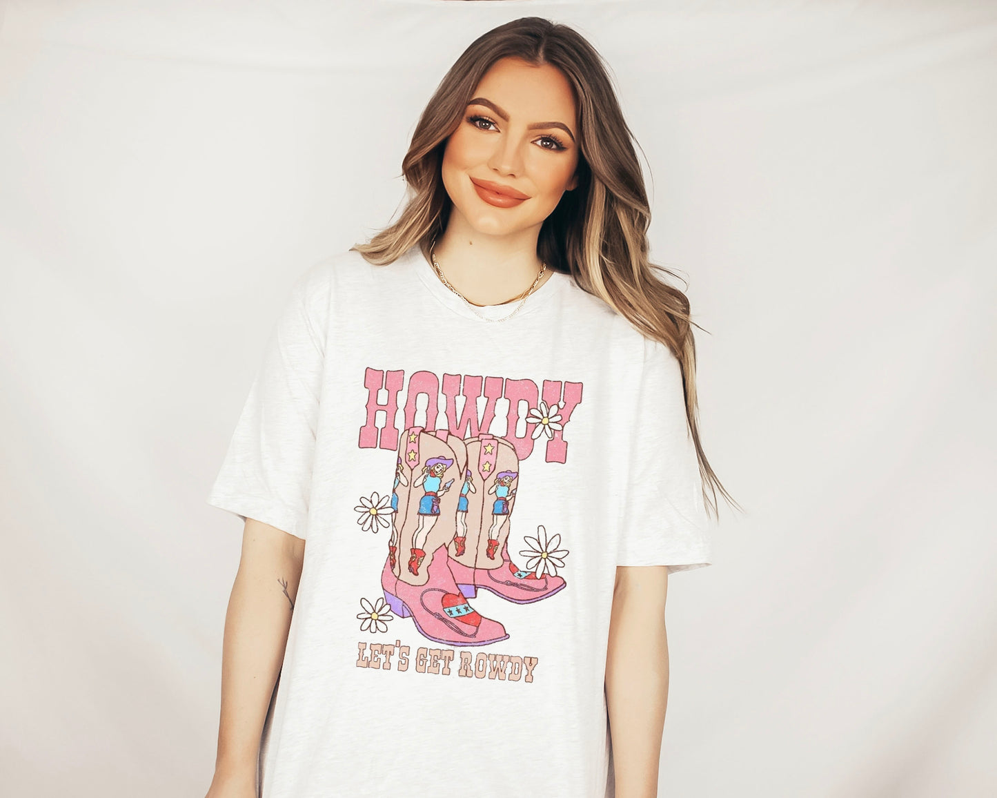 “Howdy, let’s get Rowdy” Tee