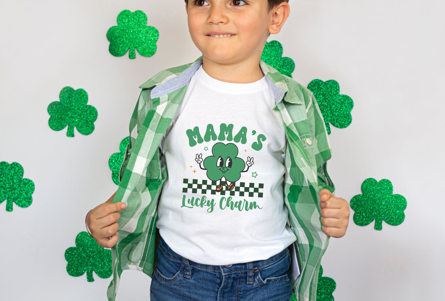 “Mama’s groovy Lucky Charm” Tee
