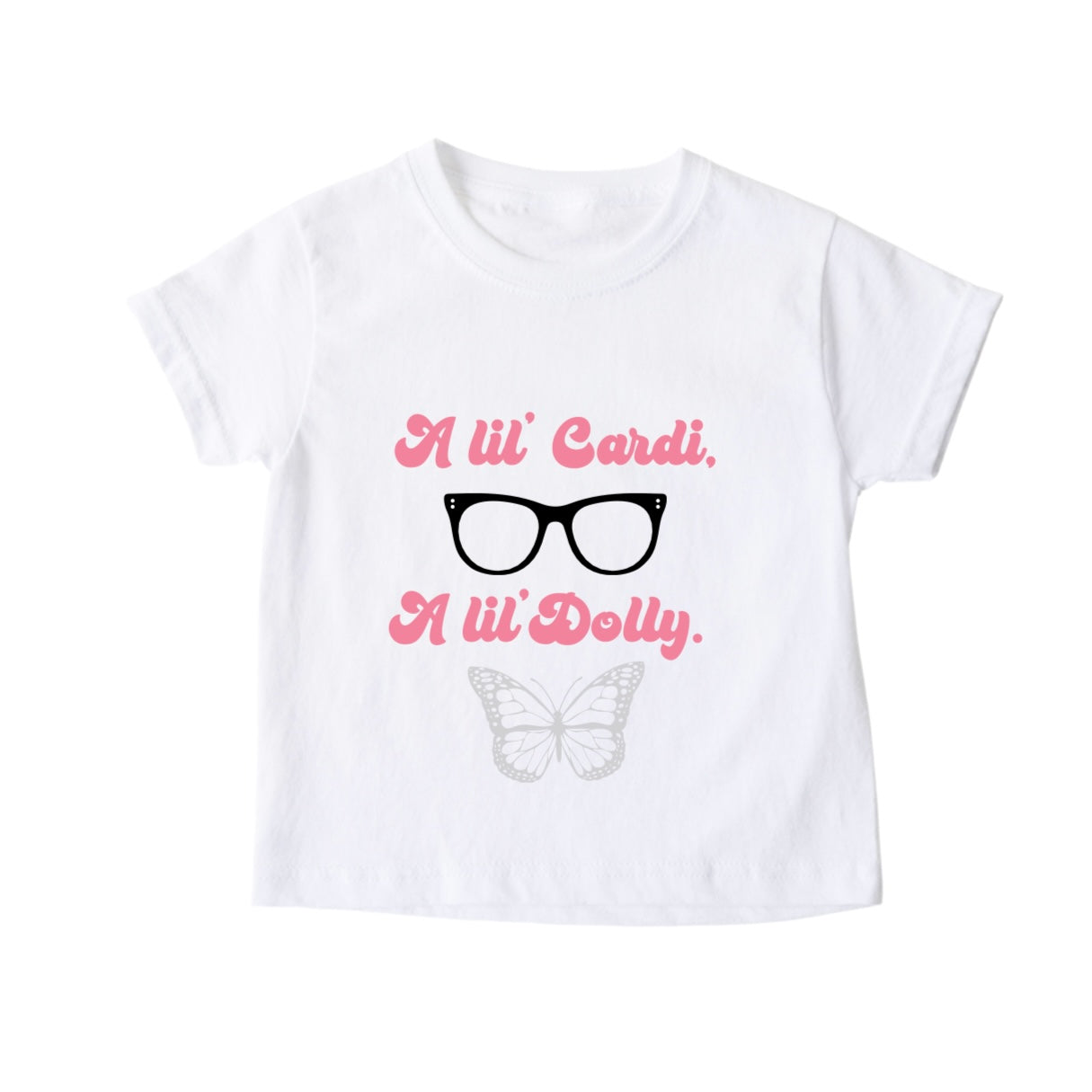 “A Lil Cardi, A Lil Dolly” Tee