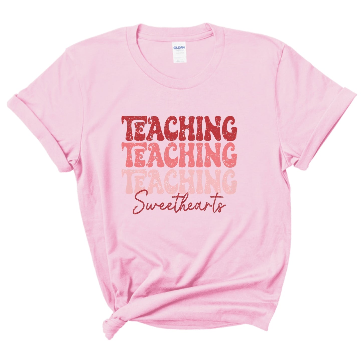 “Teachingx3 Sweethearts” Tee