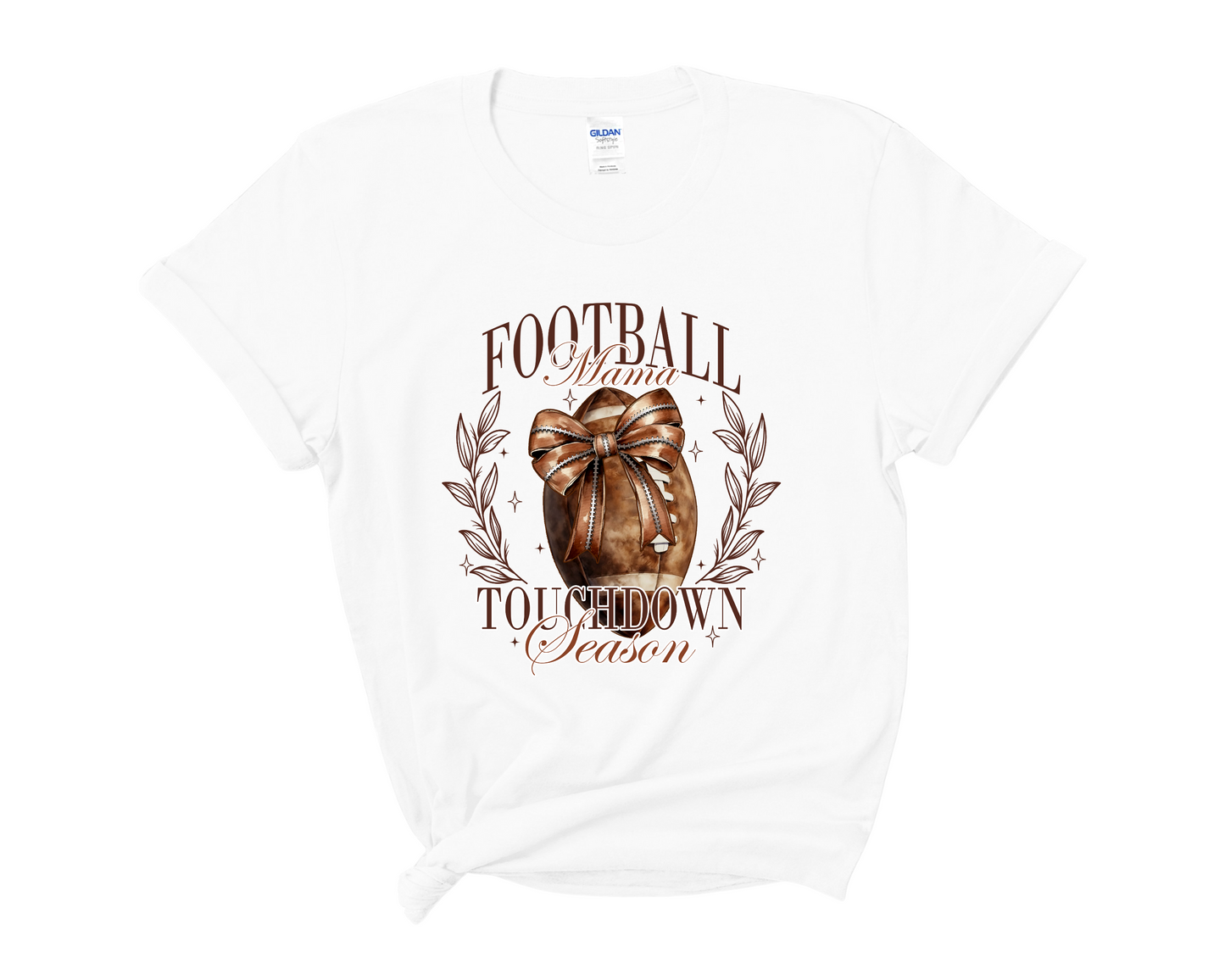 “Football mama touchdown season” Tee