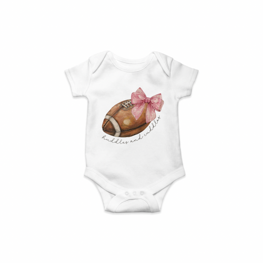 “Huddles & cuddles bow” Onsie