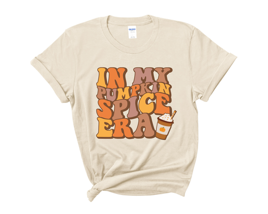 “In my pumpkin spice era” Tee