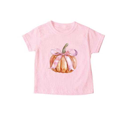 “Pumpkin with bow” Tee