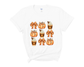 “Frappé, bow & pumpkin” Tee