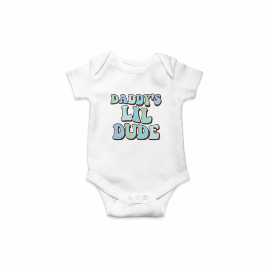 “Daddy’s Lil Dude” Onesie