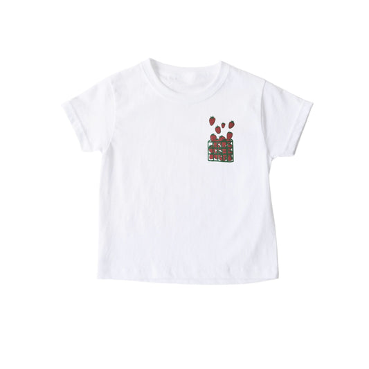 “Strawberry pocket” Tee