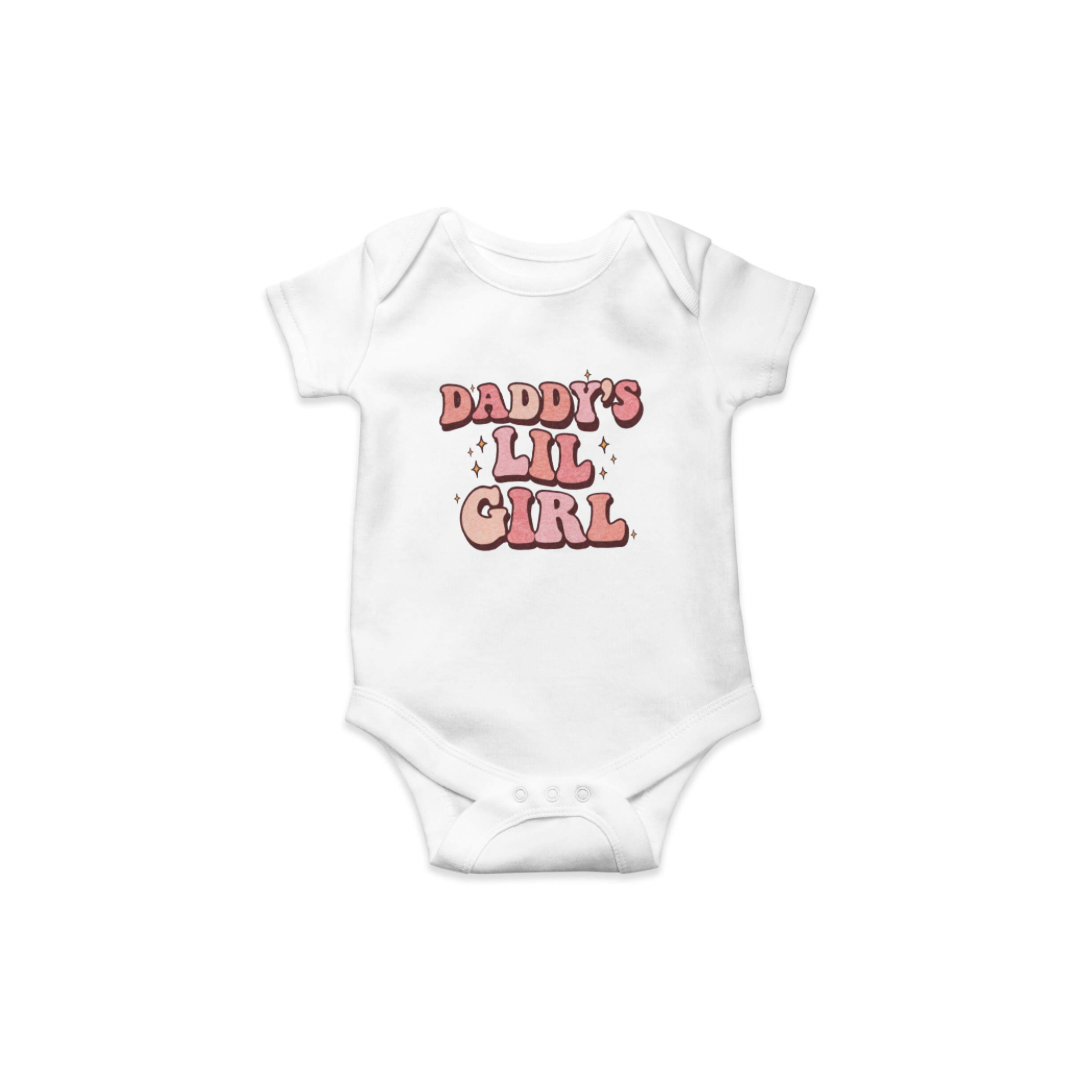 “Daddy’s Lil Girl” Onesie
