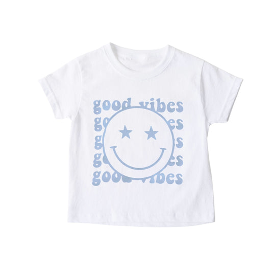 “Good Vibes Smiley” Tee