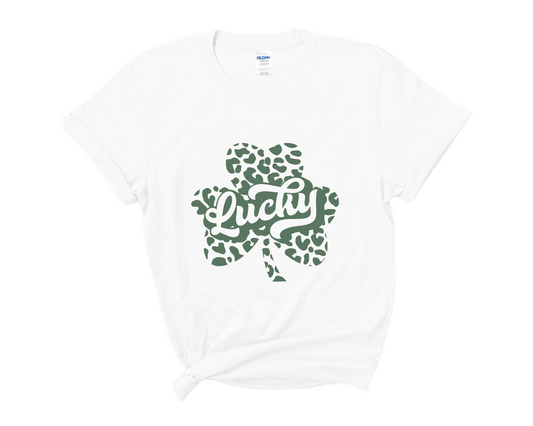 “Cheetah Clover” Tee
