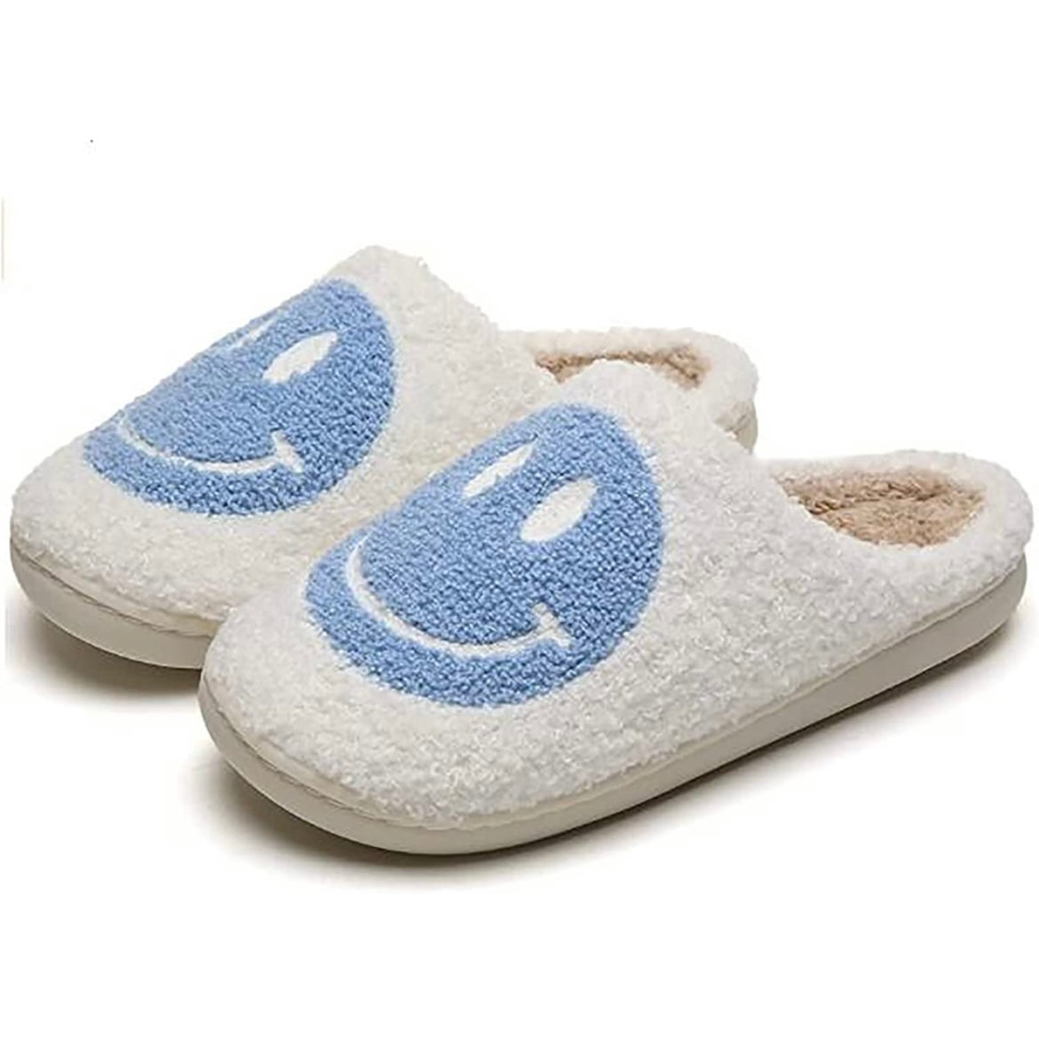 Adult Smiley Slippers