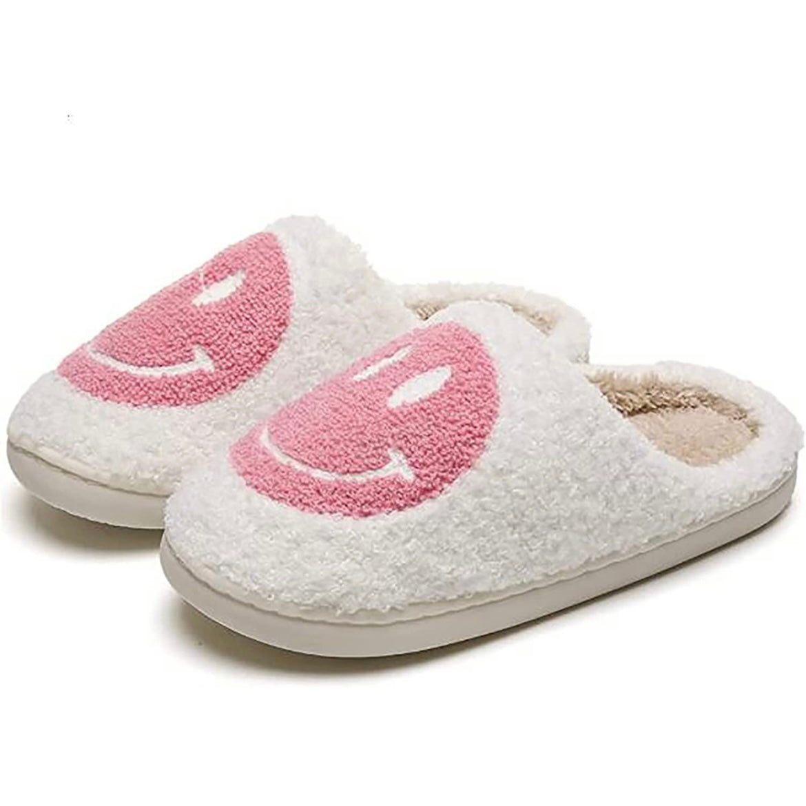 Adult Smiley Slippers