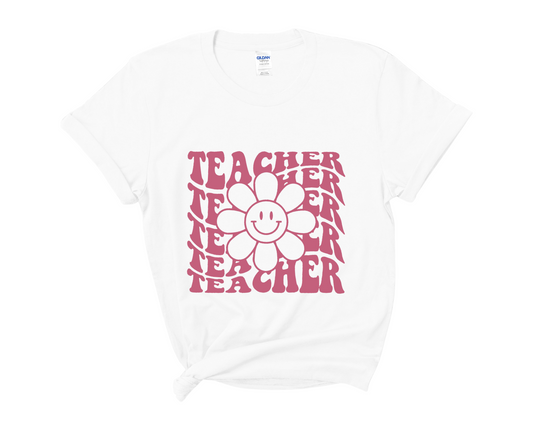 “Flower Teacher” Tee