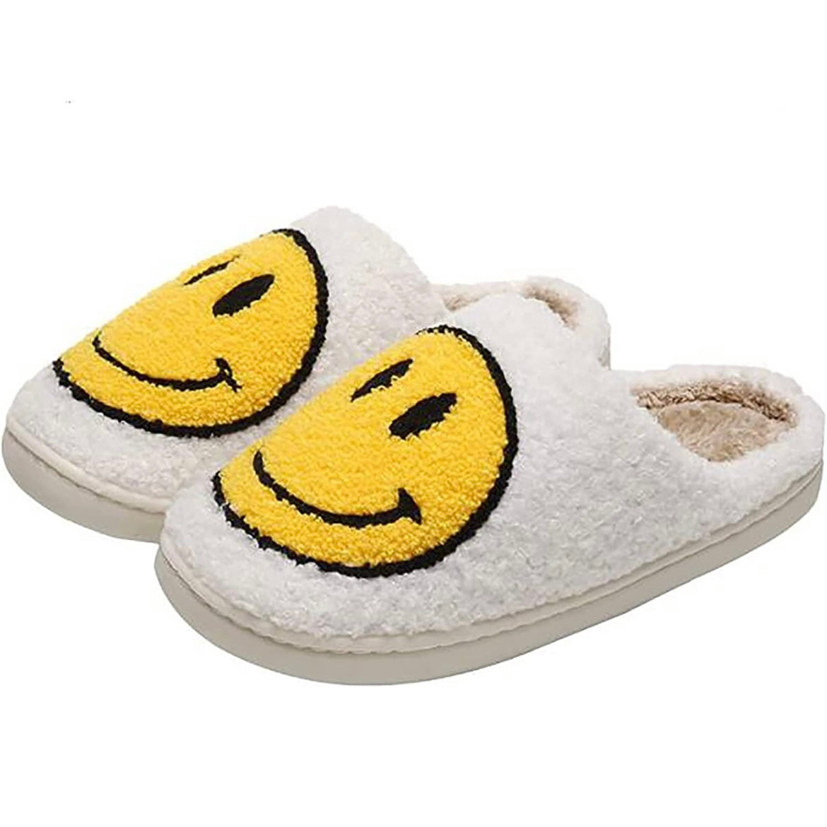 Adult Smiley Slippers