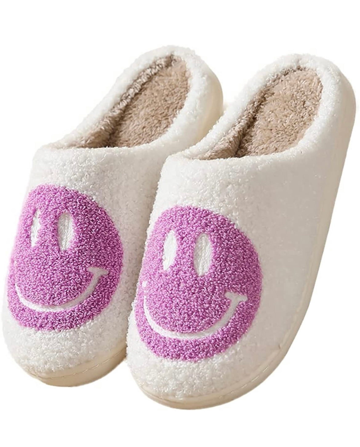 Adult Smiley Slippers
