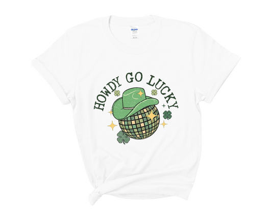 “Howdy Go Lucky” Tee