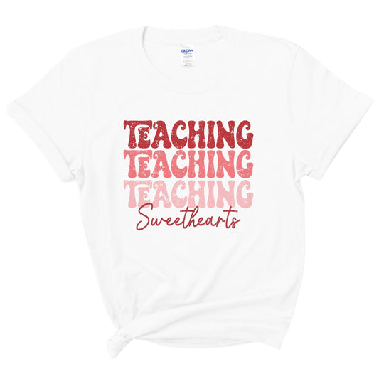 “Teachingx3 Sweethearts” Tee
