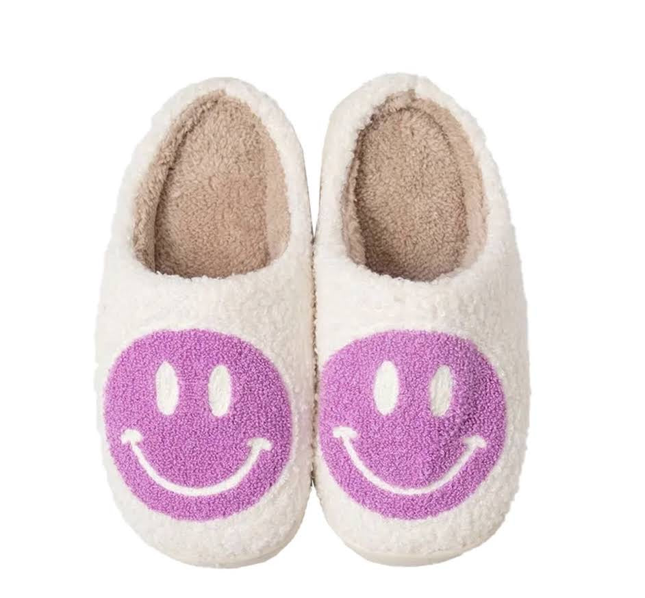 Adult Smiley Slippers