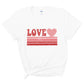 “Love” Tee