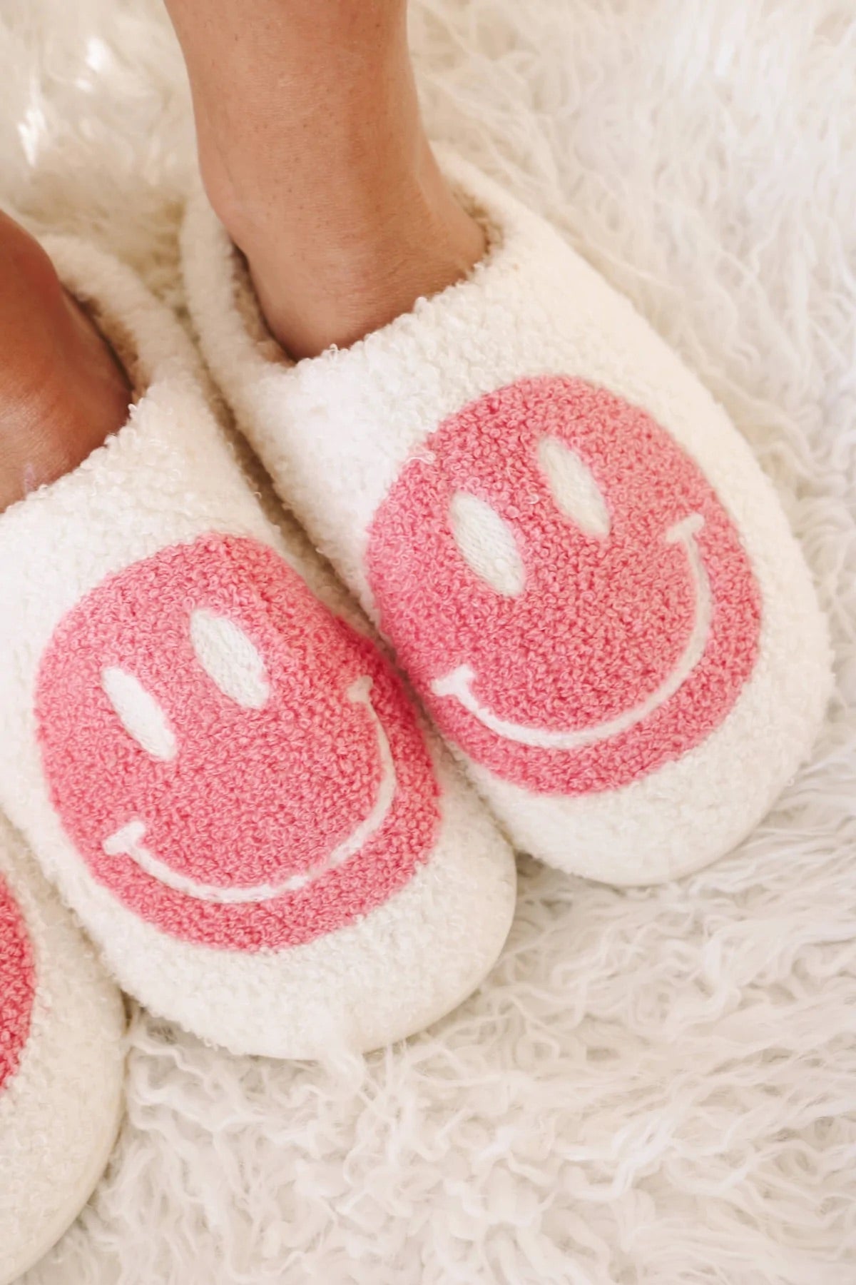 Adult Smiley Slippers