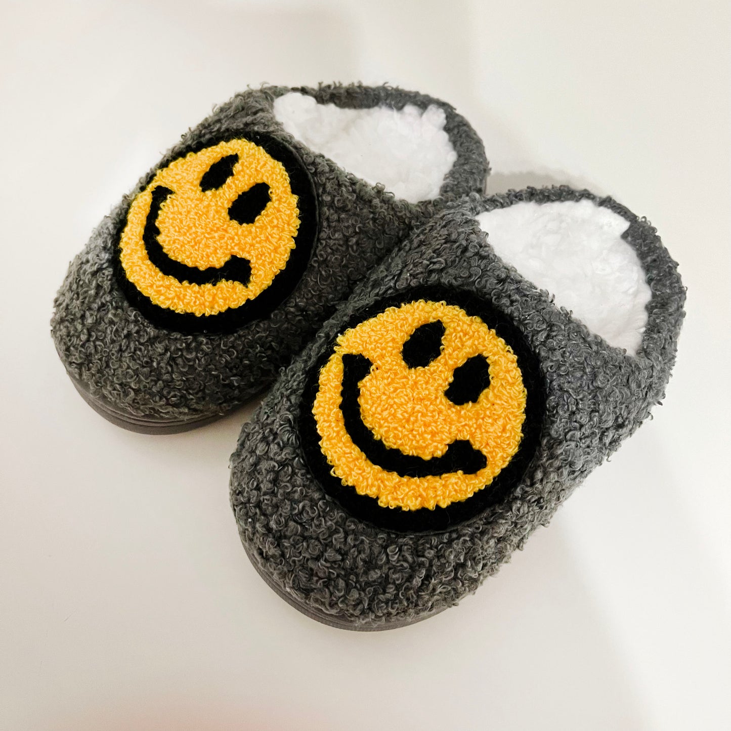 Kid’s Smiley Slippers