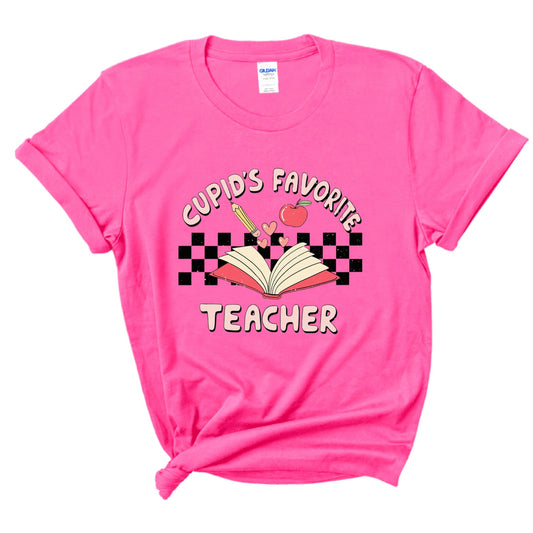 “Cupid’s Favorite Teacher” Tee